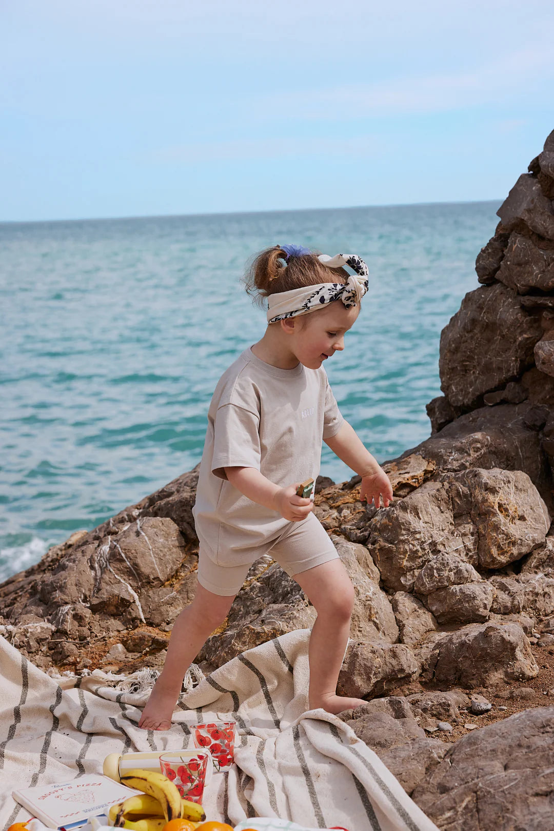 CHILDREN BIKER STYLE SHORTS