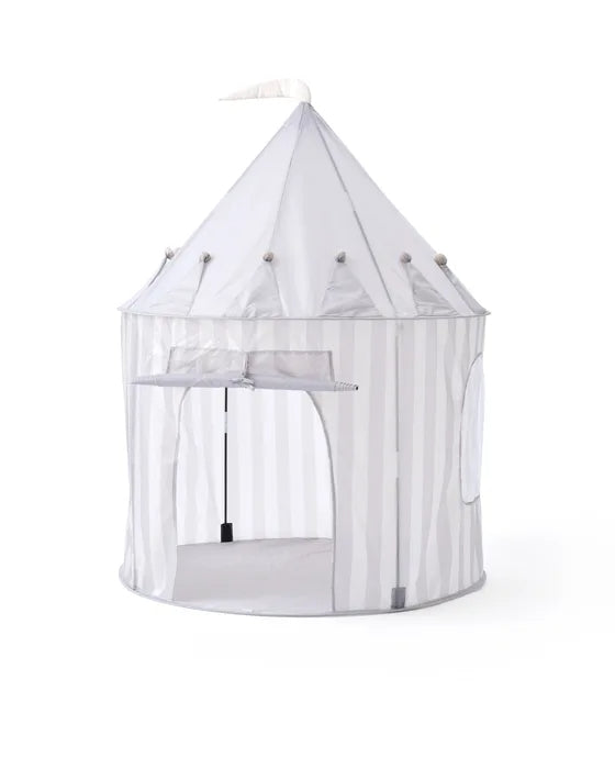 PLAY TENT STRIPE GREY