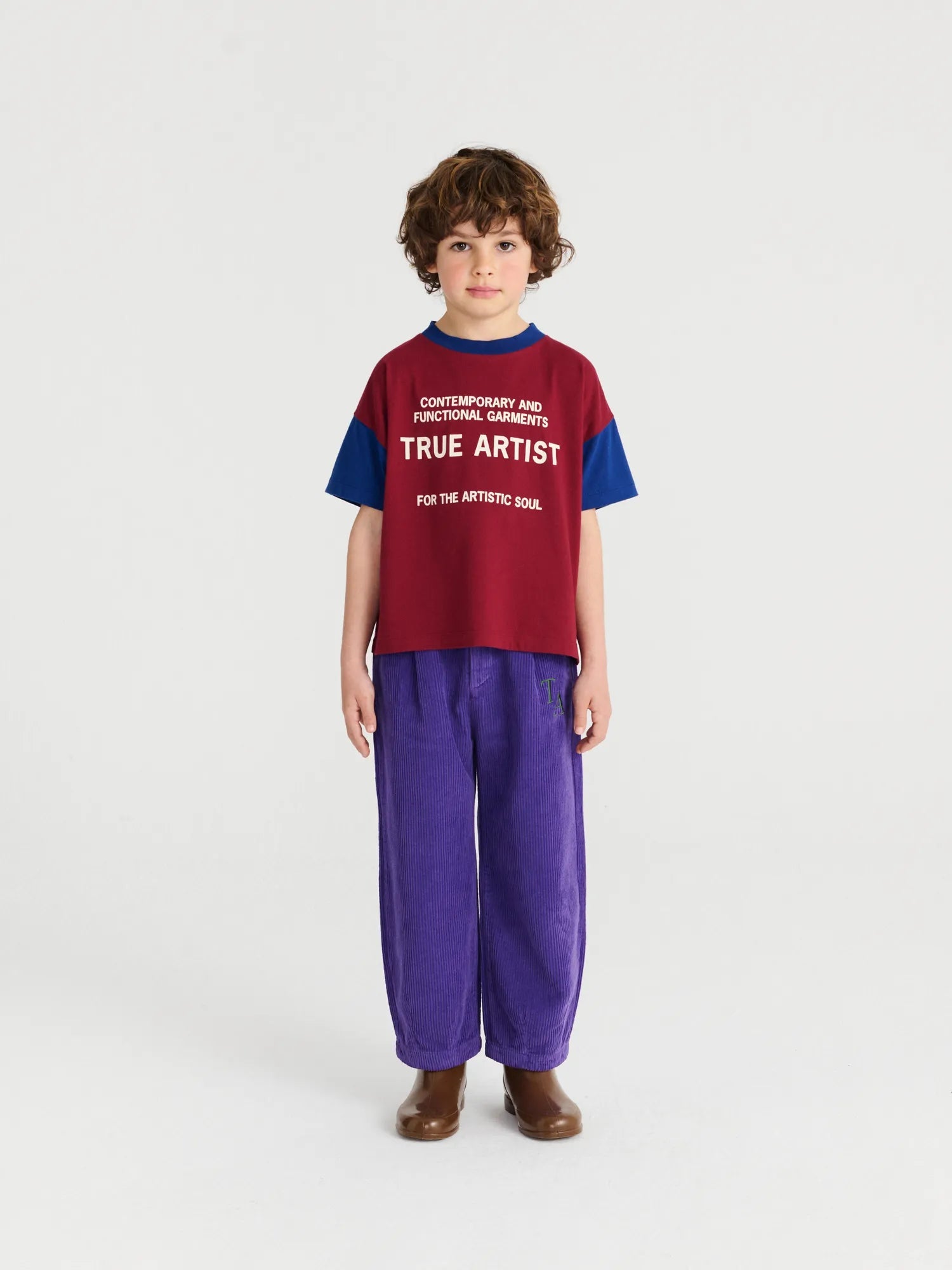 TROUSERS n01 VIOLET INDIGO