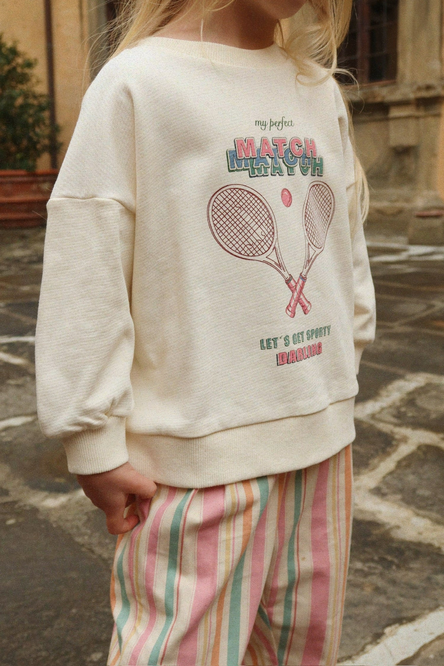 LOUPY LOU SWEAT SHIRT OCS - BUTTERCREAM