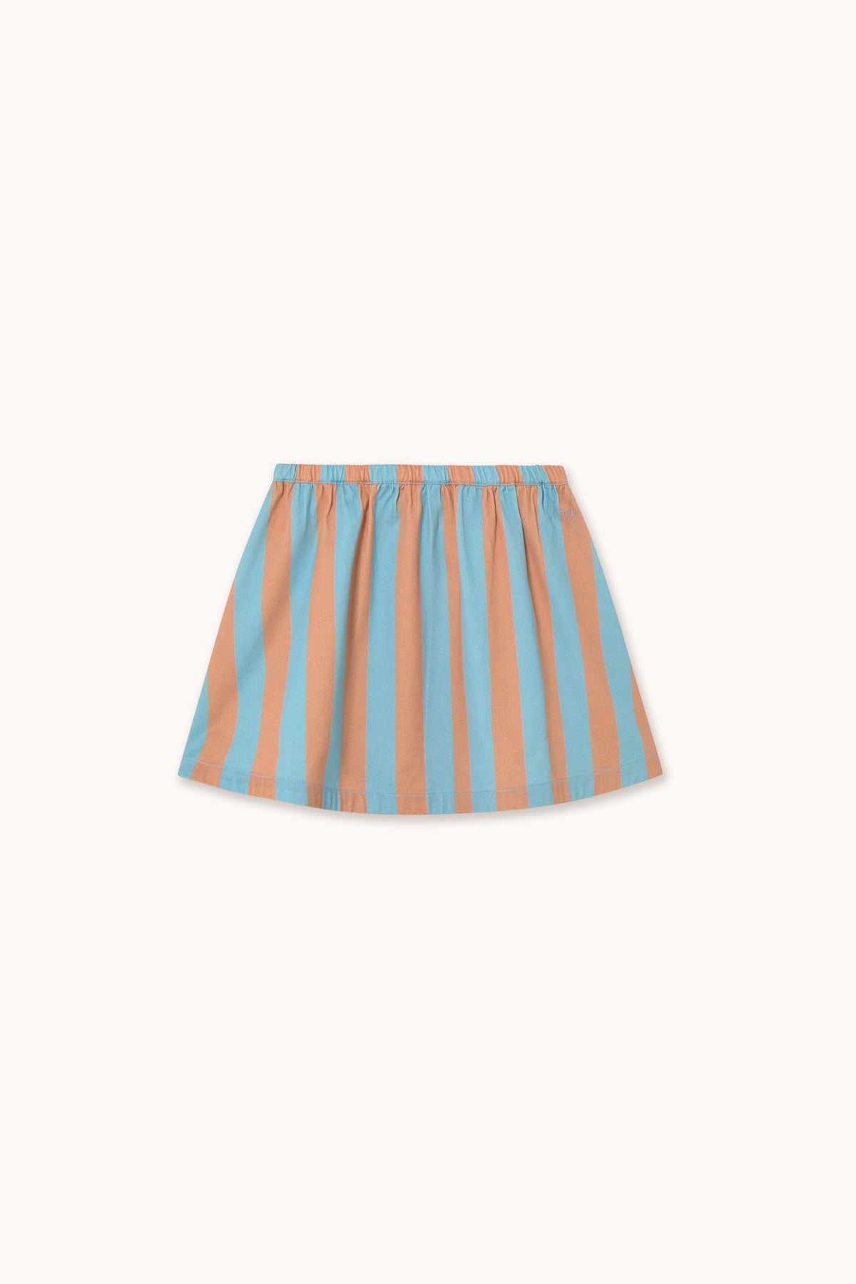 BLUE-PINK STRIPES SKIRT