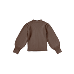 Ada Sweater Pecan Brown Melange