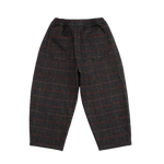 Elias Trousers Brown Blue Checked