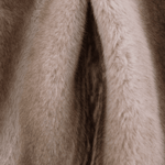 Isabelle Skirt Soft Taupe Striped Teddy