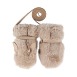 Richy Mittens Fluffy Bunny Warm Beige