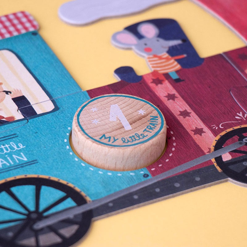 MY LITTLE TRAIN PUZZLE