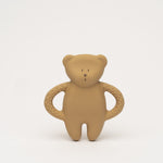 Moonie natural rubber teether Bear Cappuccino