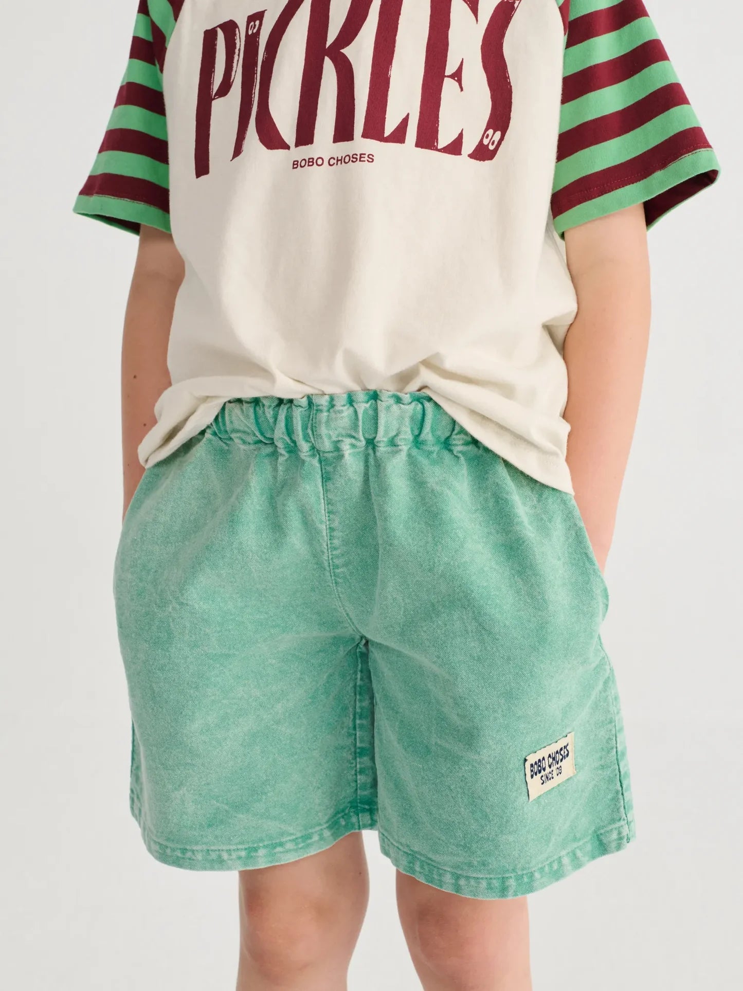 BOBO CHOSES WOVEN BERMUDA SHORTS