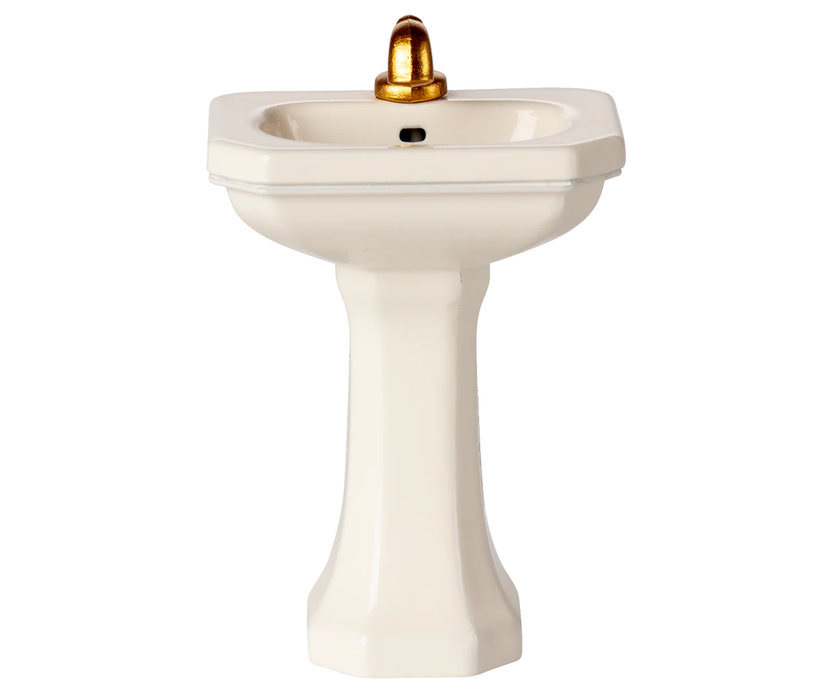 BATHROOM SINK MOUSE OFF WHITE