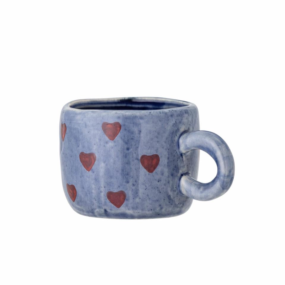 NINI CUP, BLUE, STONEWEAR, HEARTS