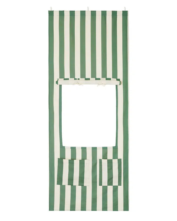 DOORWAY KIOSK STRIPE GREEN