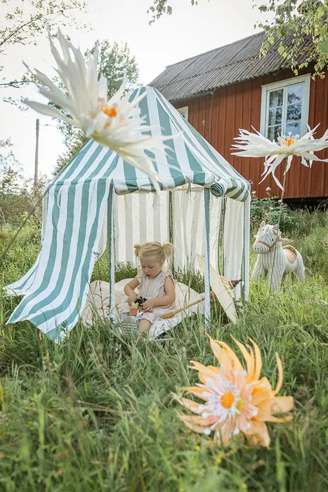 PAVILION TENT STRIPE GREEN