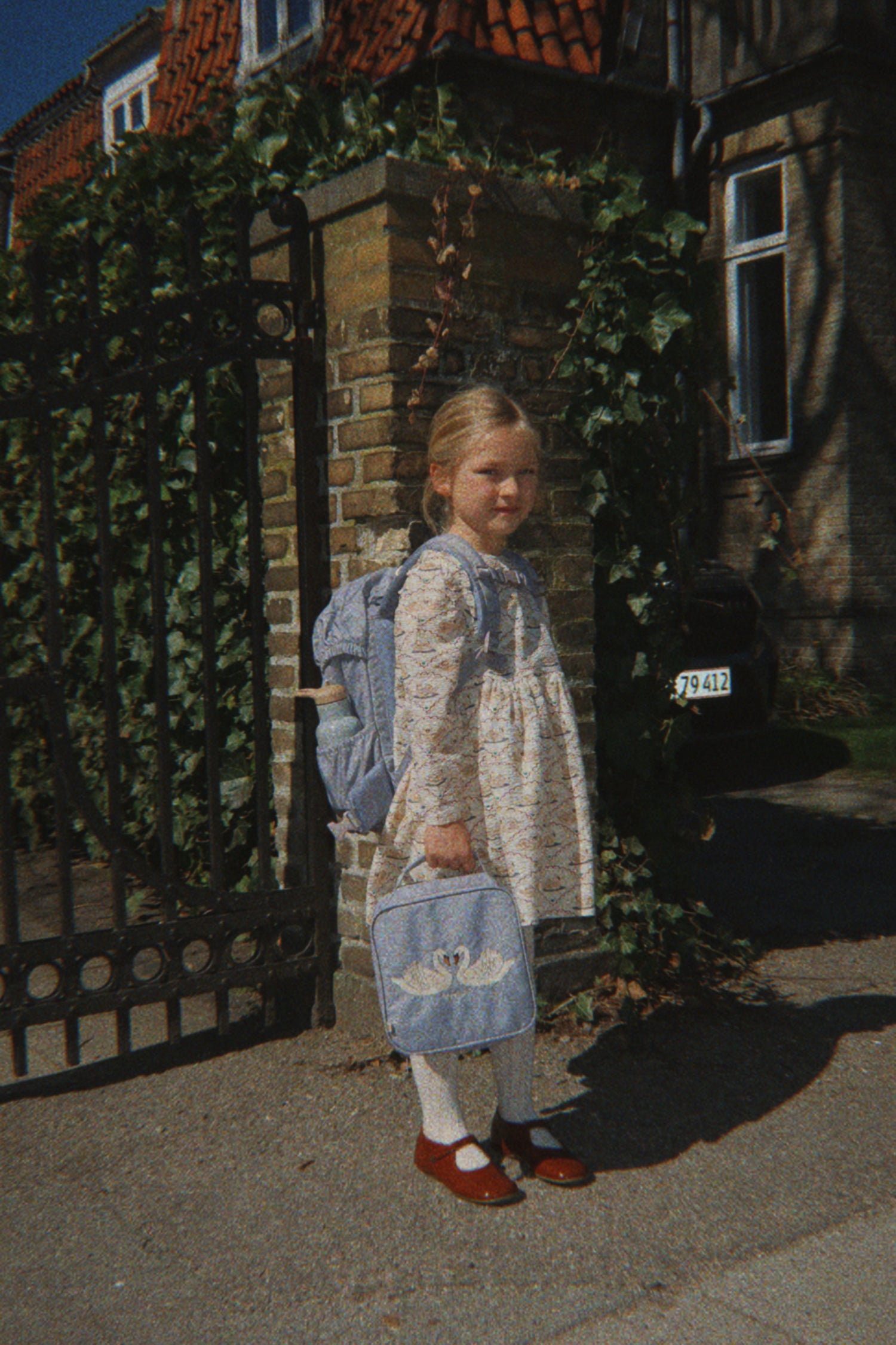 CLOVER SCHOOLBAG - SLEET