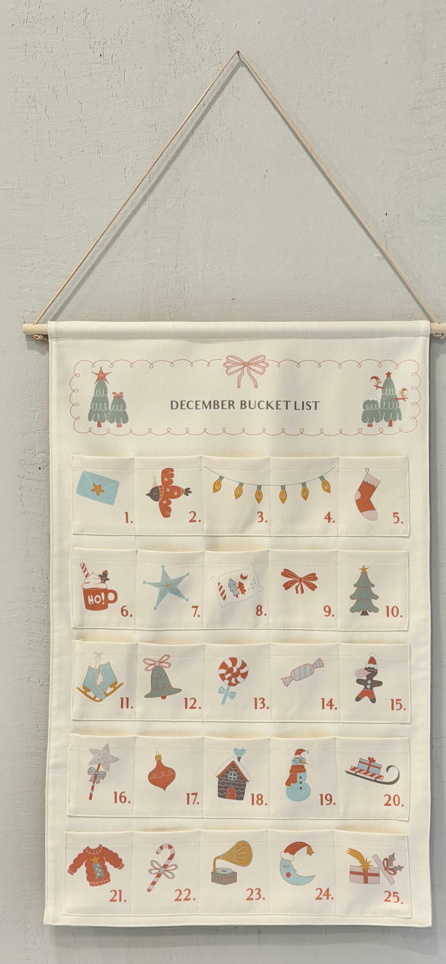 KALĖDINIS ADVENTO KALENDORIUS