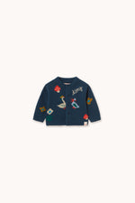 Winter Pond Cardigan Baby - Ink Blue