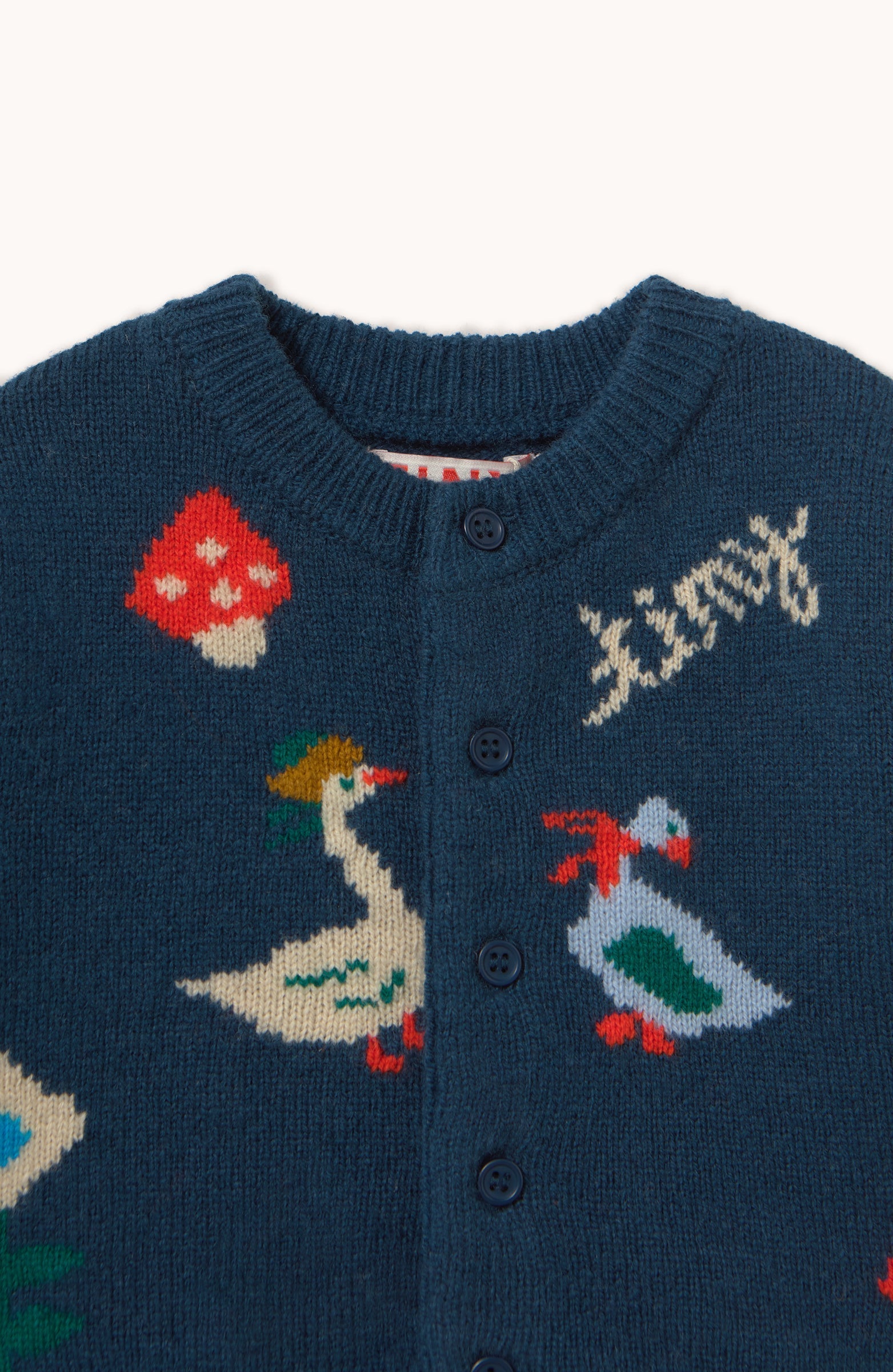 Winter Pond Cardigan Baby - Ink Blue