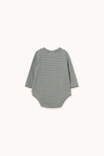 Stripes Rib Crossed Body