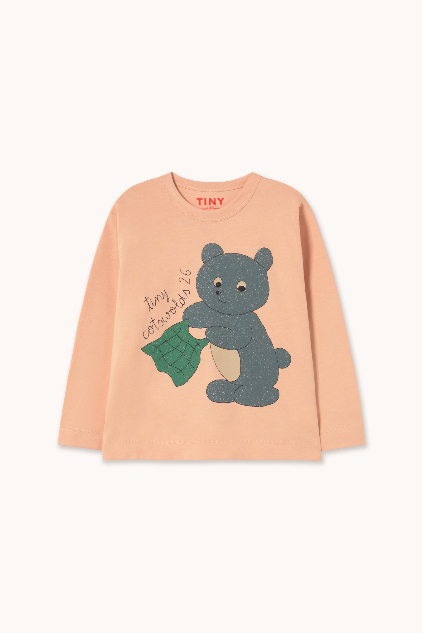 Bear Graphic Sleeve Tee
