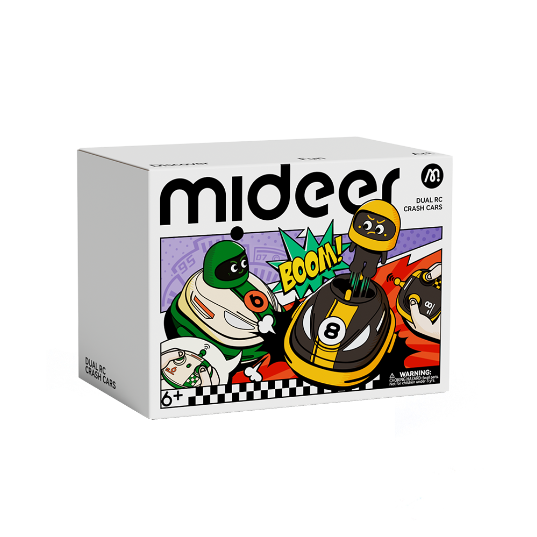 Mideer Dual RC Cars racing set box