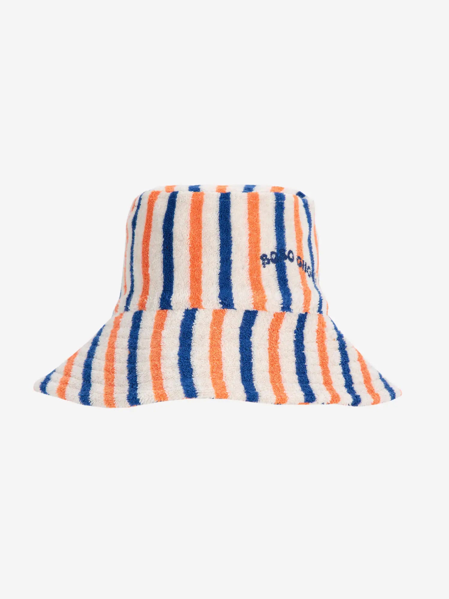 STRIPES TERRY CLOTH BUCKET HAT
