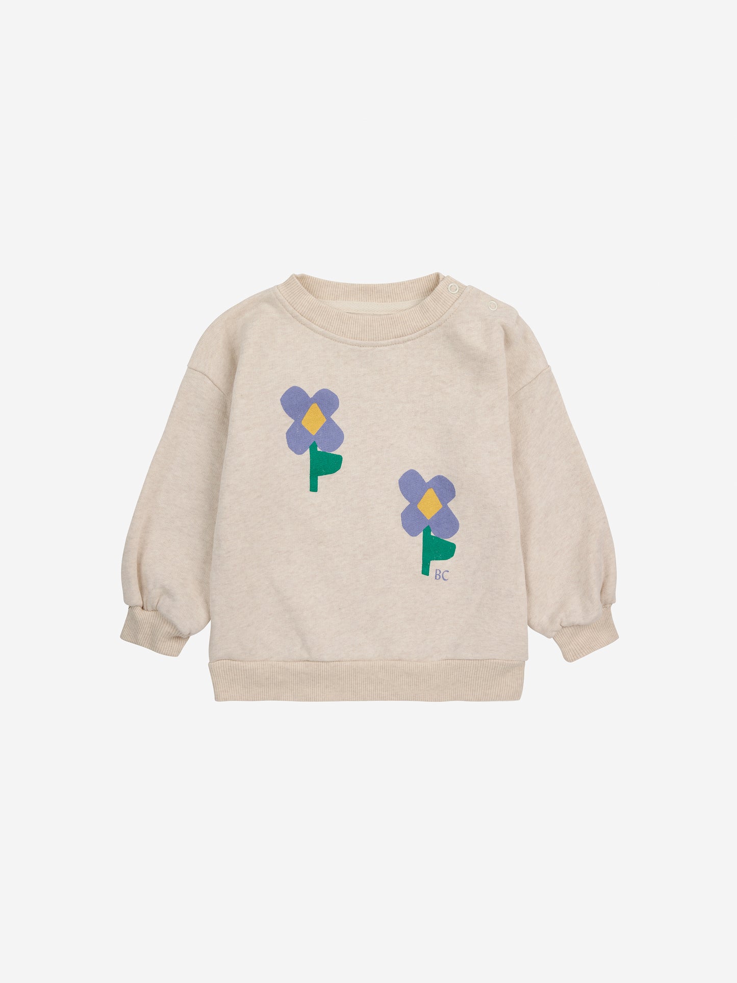 BABY PANSY FLOWER SWEATSHIRT