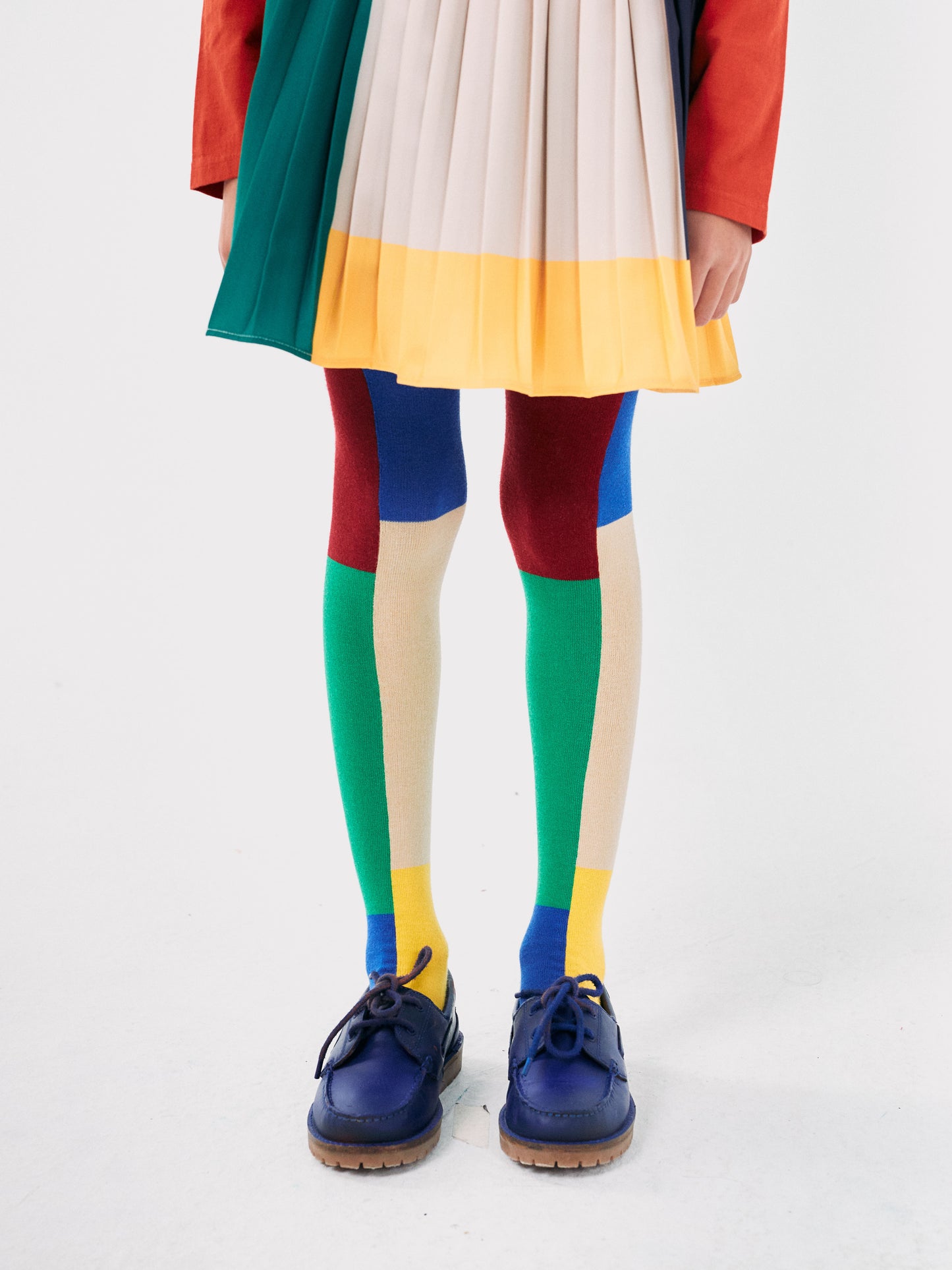 COLOR BLOCK TIGHTS