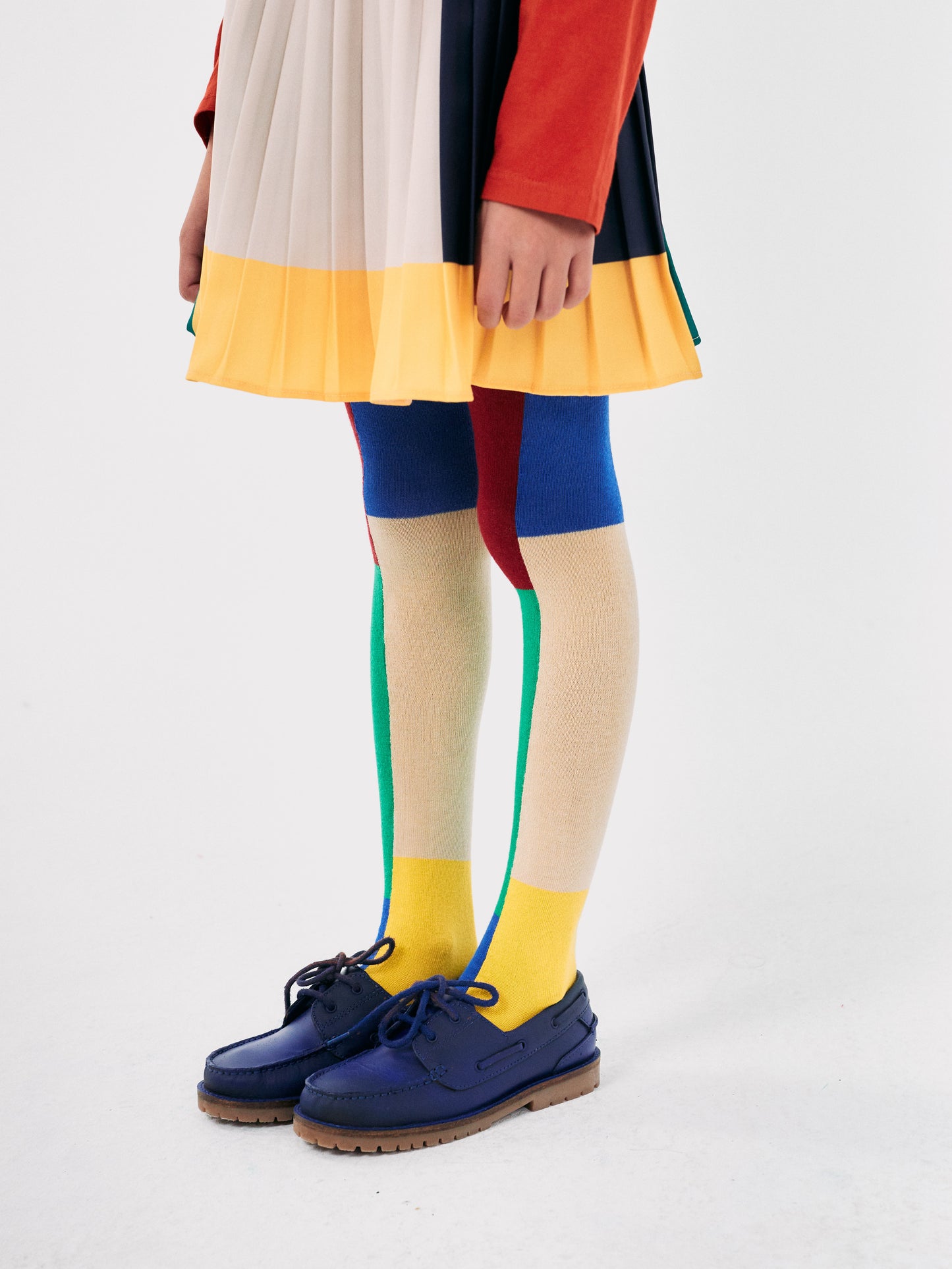 COLOR BLOCK TIGHTS