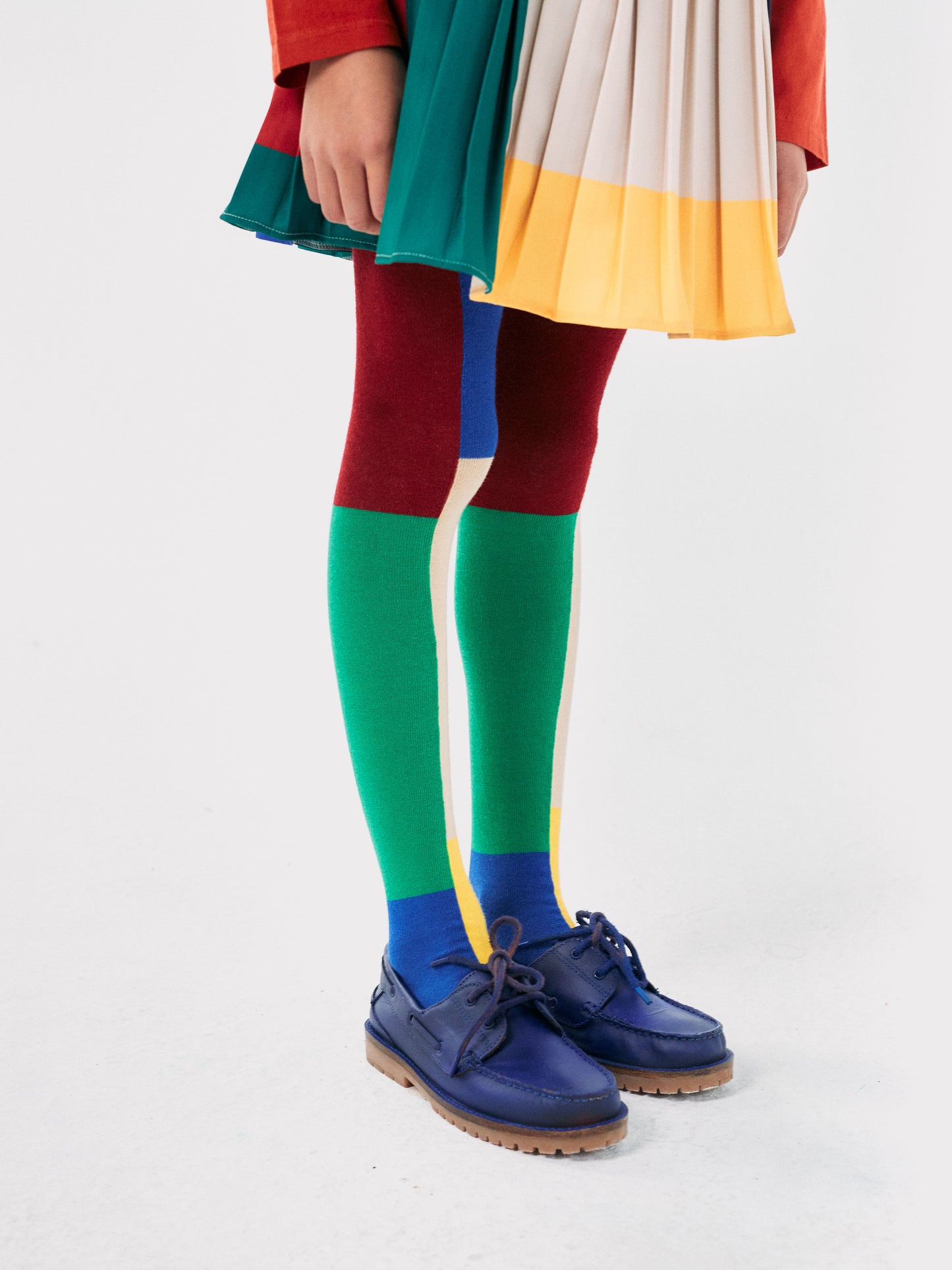 COLOR BLOCK TIGHTS