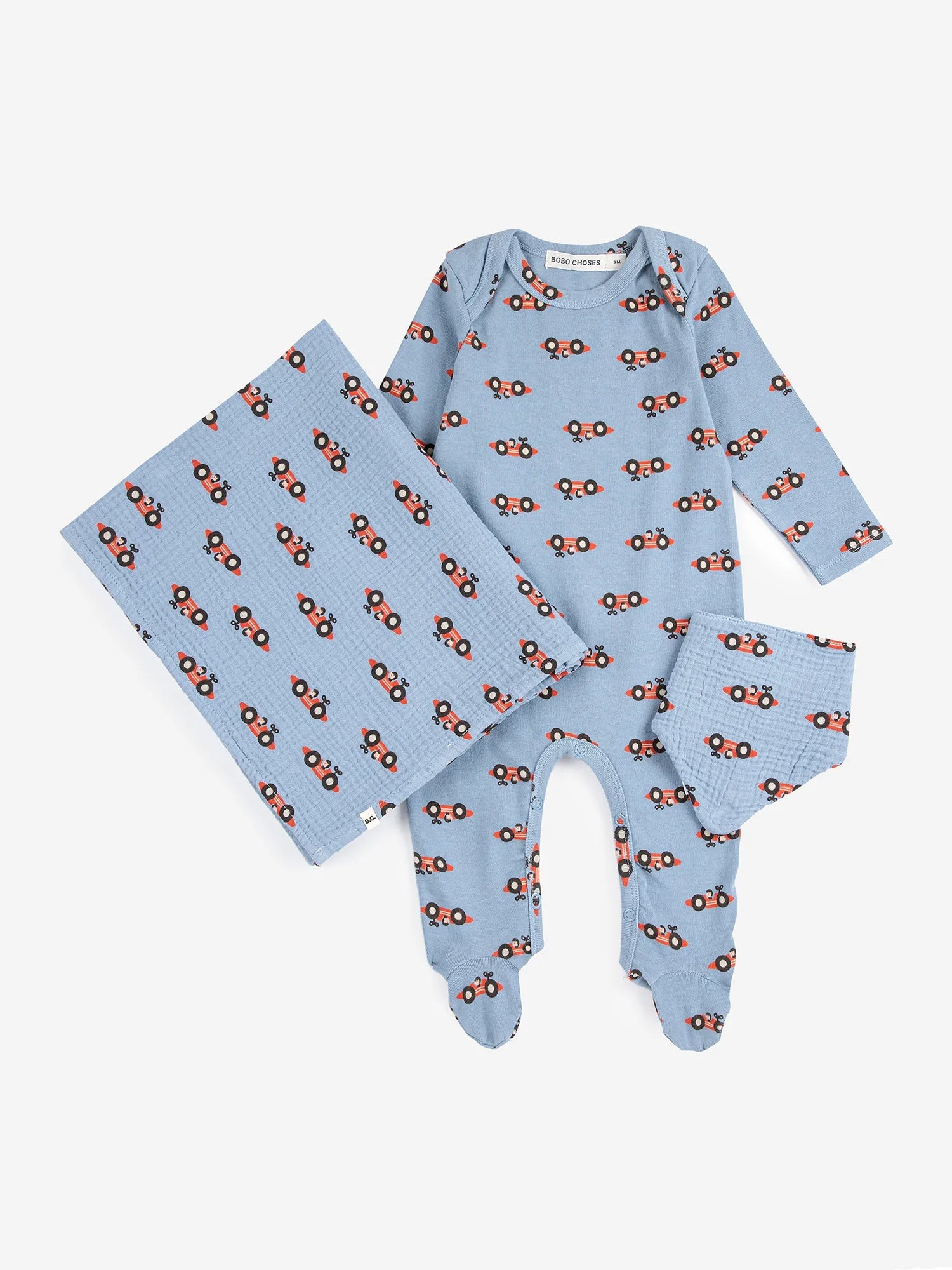 RACING CAR ALL OVER GIFT SET