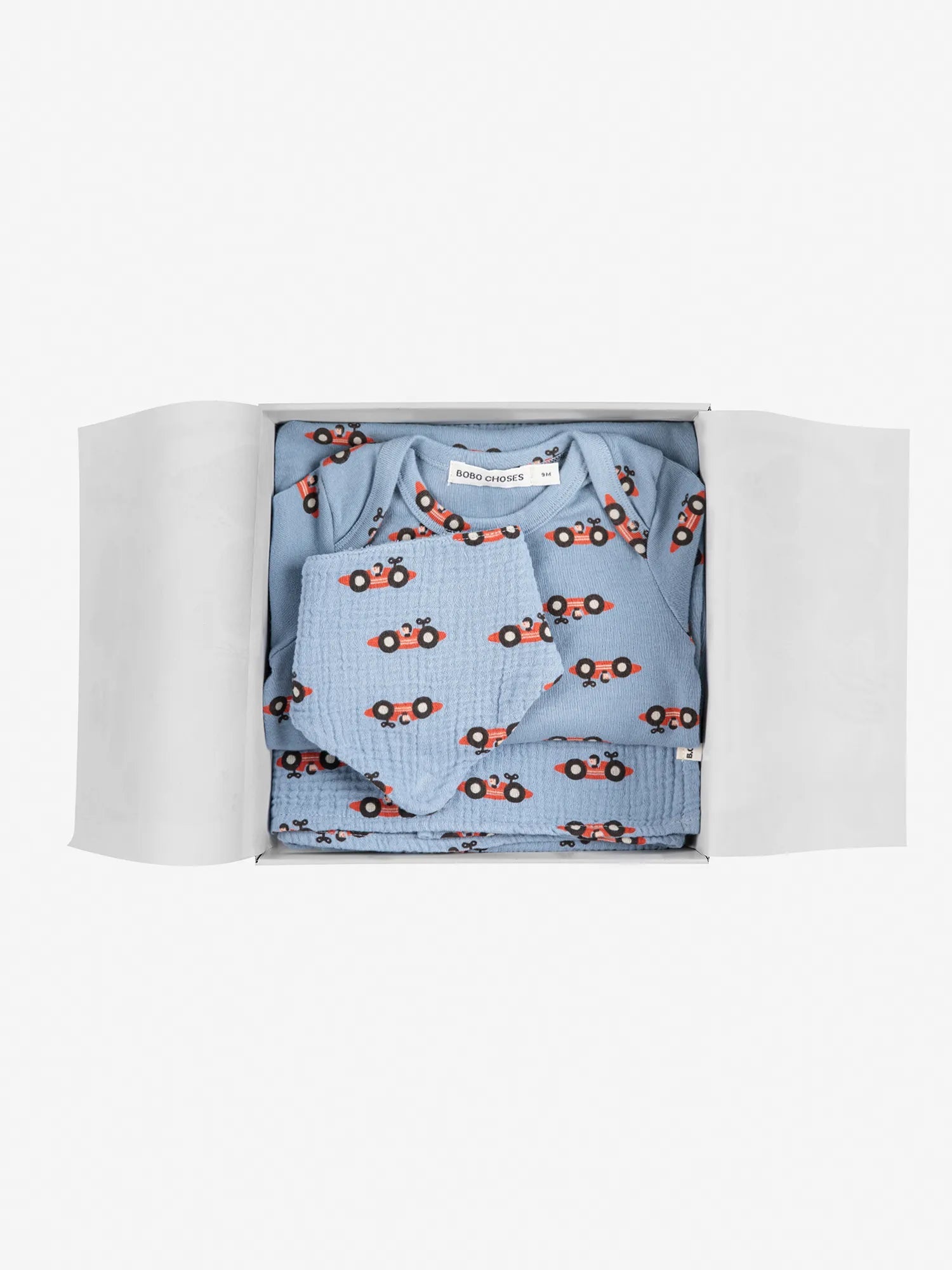 RACING CAR ALL OVER GIFT SET