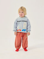 BOOTY GHOSTS SWEATSHIRT - LIGHT BLUE