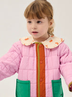 BOBO CHOSES LIGHT PINK PADDED JACKET