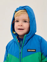 Mush Monster Duo reversible anorak blue