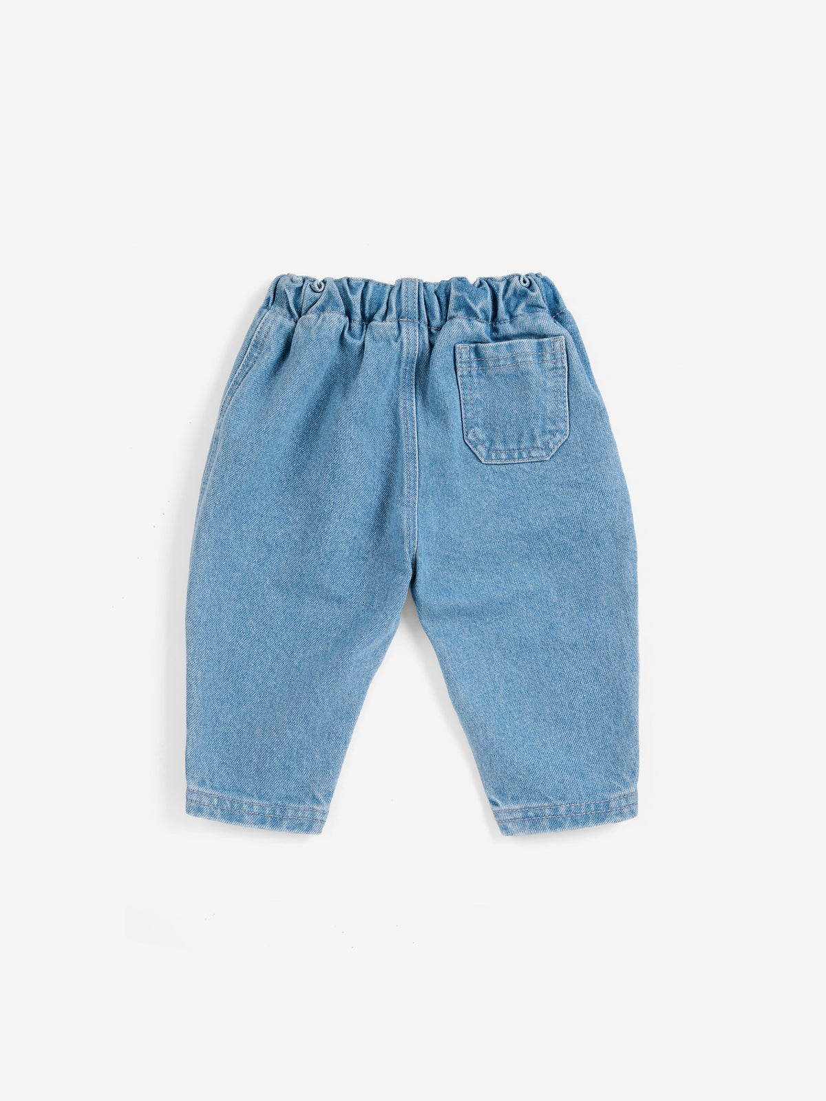 B.C. Embossed denim pants blue