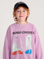 Booty Ghosts sweatshirt pink