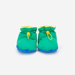 Bobo Choses Green Padded Baby Booties
