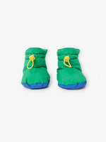 BOBO CHOSES GREEN PADDED BABY BOOTIES