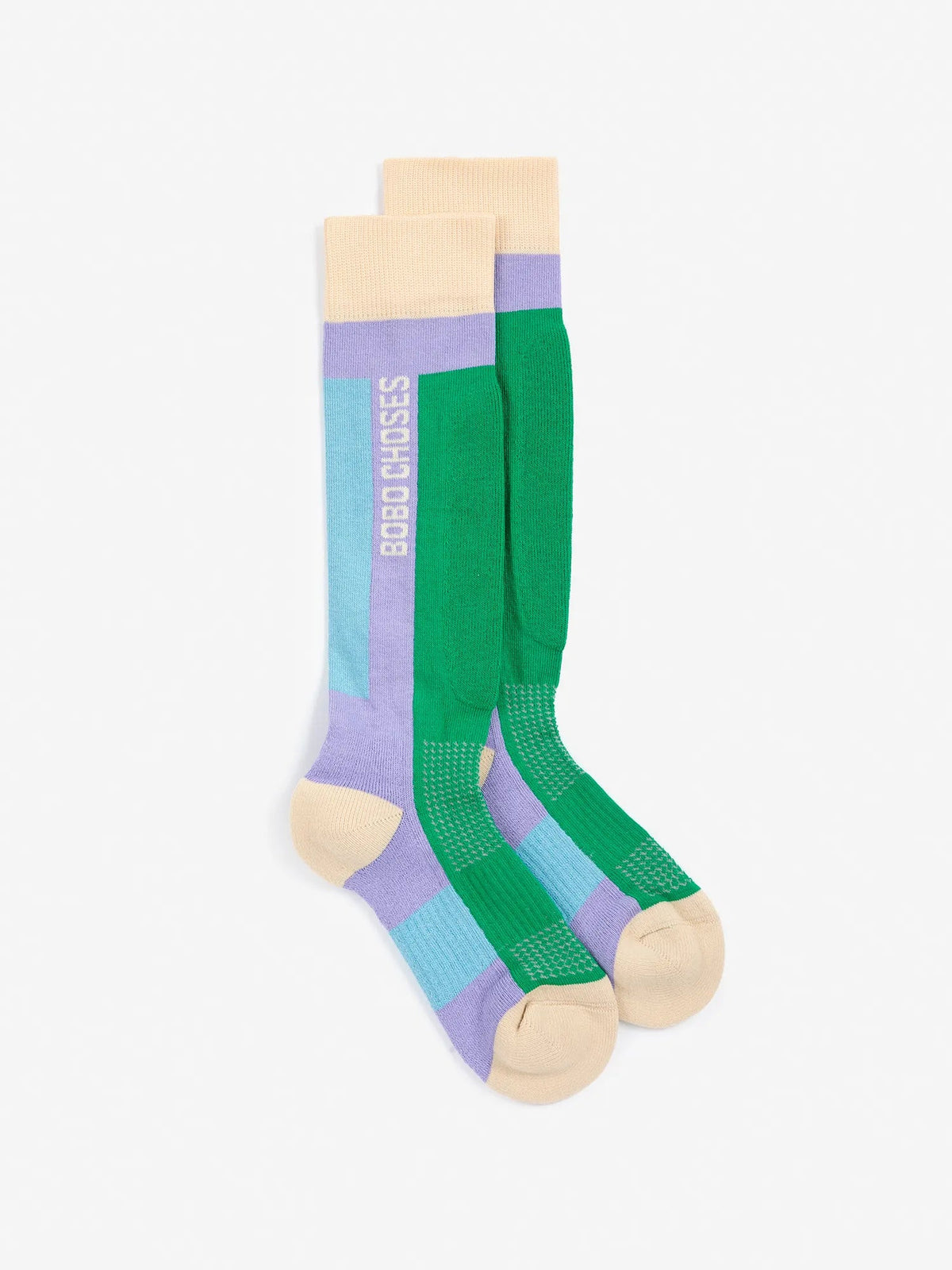 Bobo Choses ski long socks purple