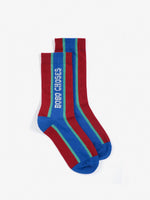 Bobo Choses Burgundy Embossed Extralong Socks