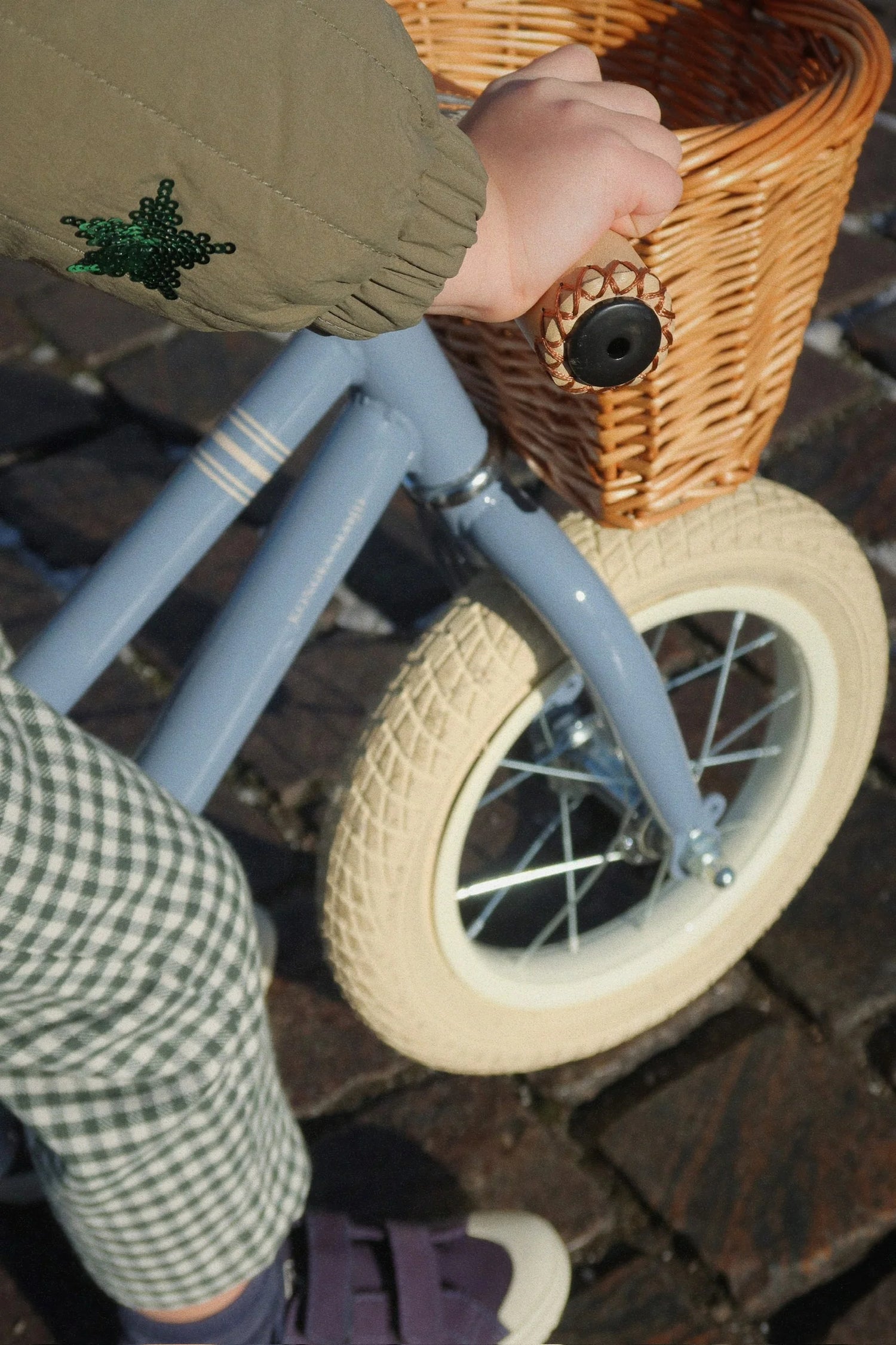 BALANCE BICYCLE - BLUE STRIPE
