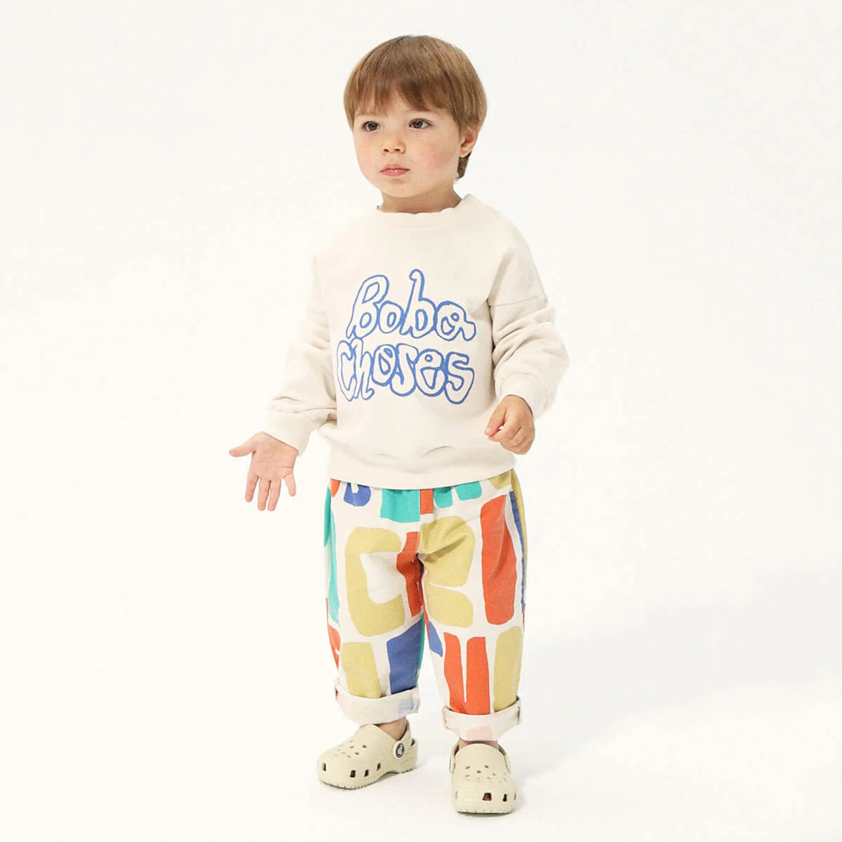 BOBO CHOSES COLOR ALL OVER WOVEN BABY PANTS