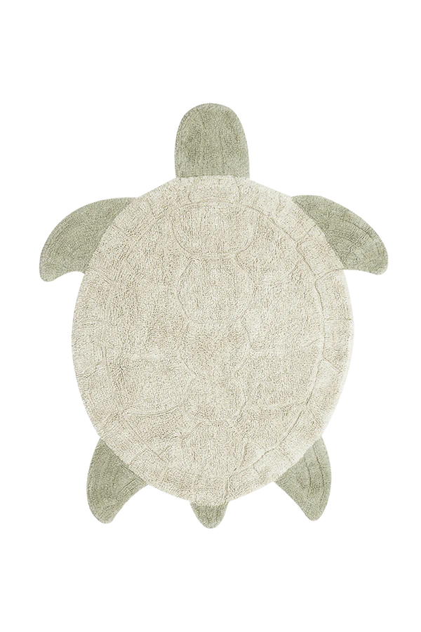 WASHABLE RUG SEA TURTLE