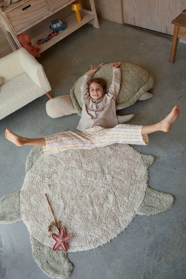 WASHABLE RUG SEA TURTLE