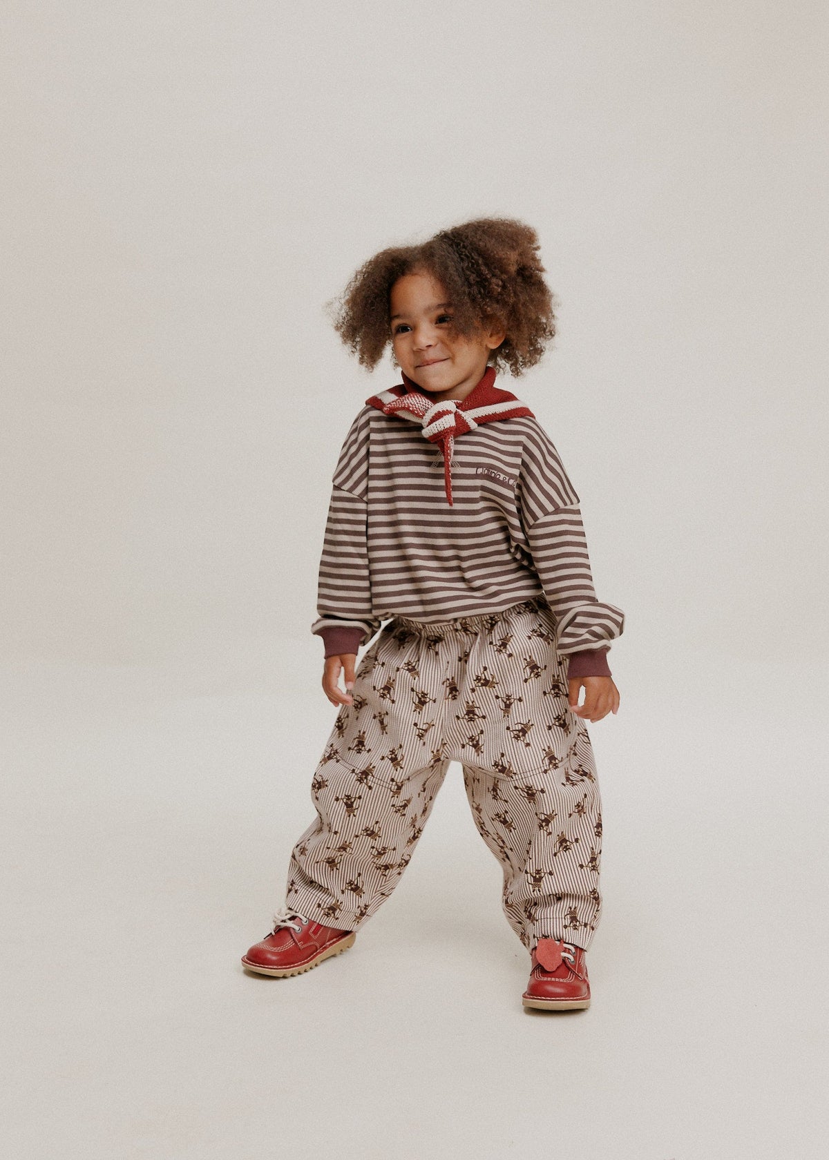 JAMIE ACORN STRIPE LONG SLEEVE TEE