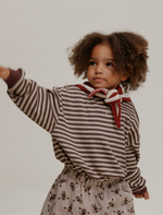 JAMIE ACORN STRIPE LONG SLEEVE TEE