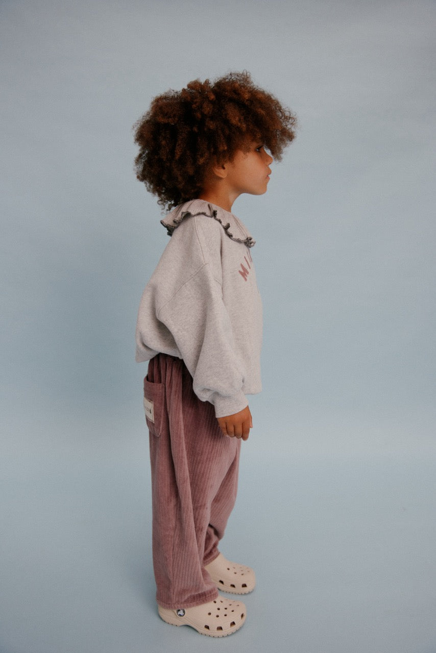 EMERSON HEATHER CORD TROUSER
