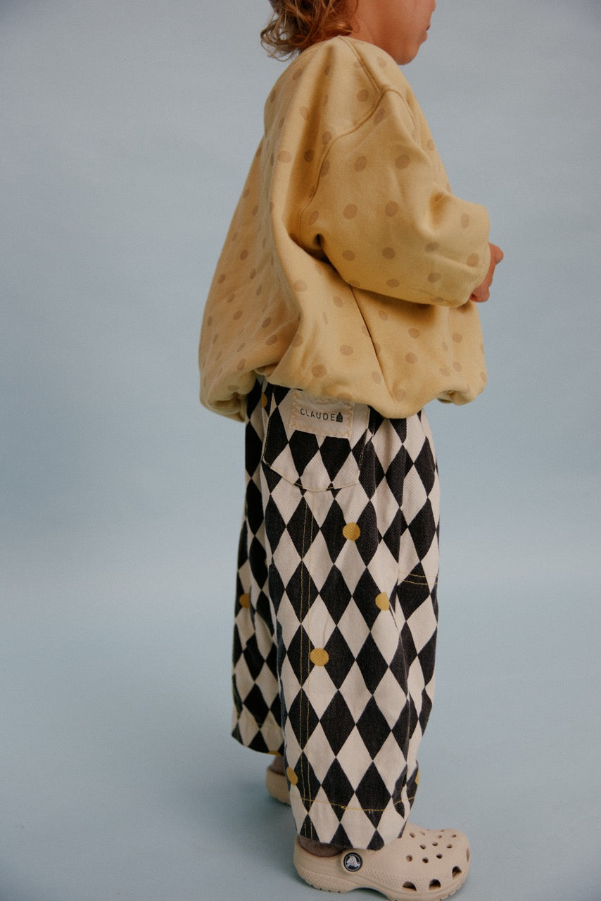 REX HARLEQUIN SPOT TROUSER