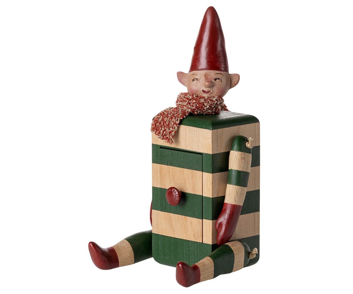 ELF WITH DRAWER - GREEN