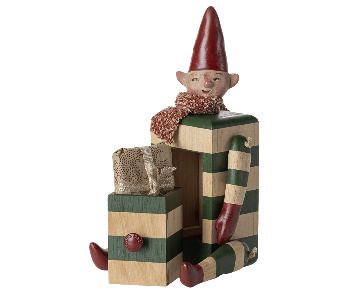 ELF WITH DRAWER - GREEN