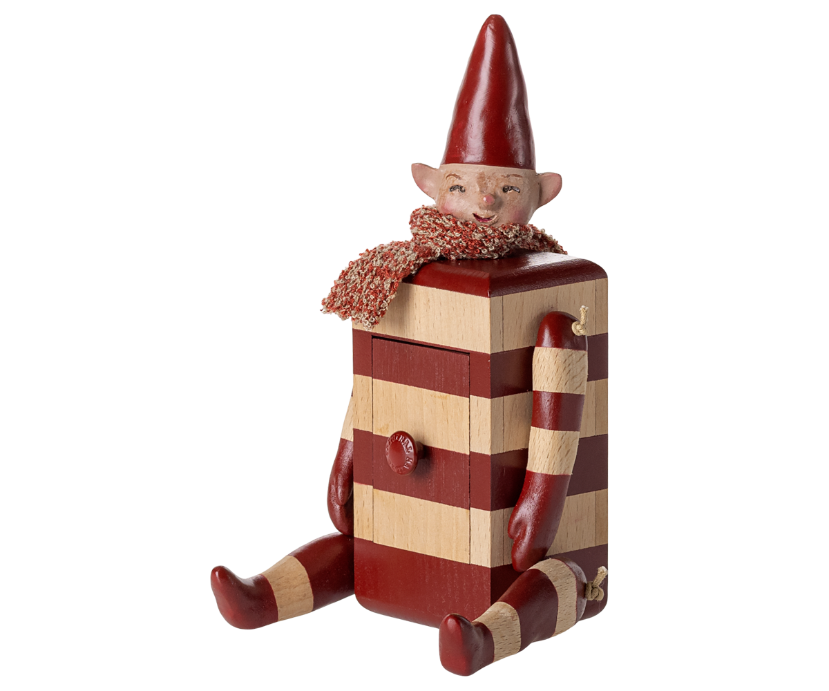 ELF WITH DRAWER - RED